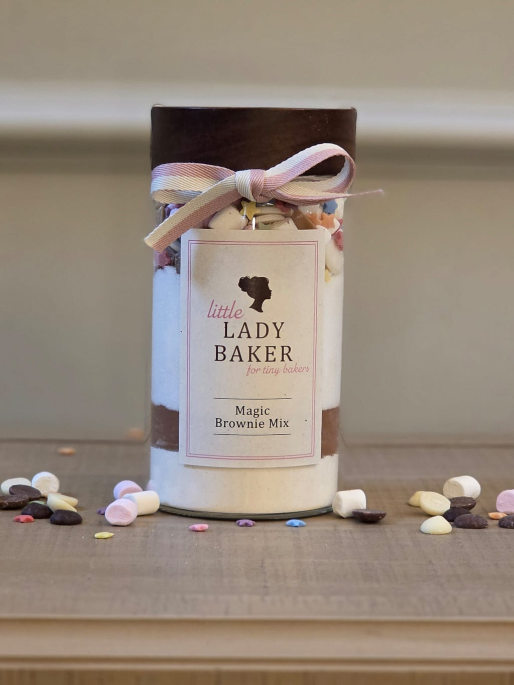 Kids Baking Kit - Magic Brownie Mix - Fun Kids Activity - Little Lady Baker