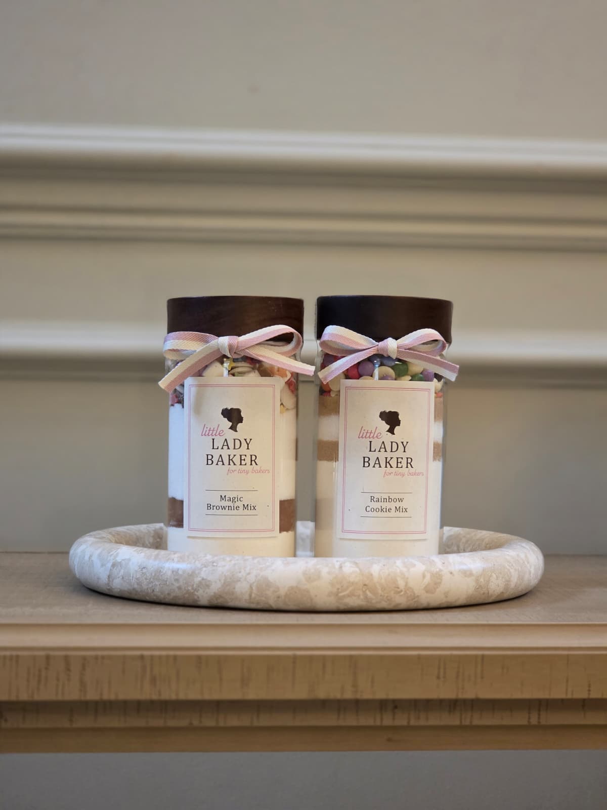 Kids Baking Gift Box – Cookie & Brownie Mix, Colouring Activity, Wooden Spoon