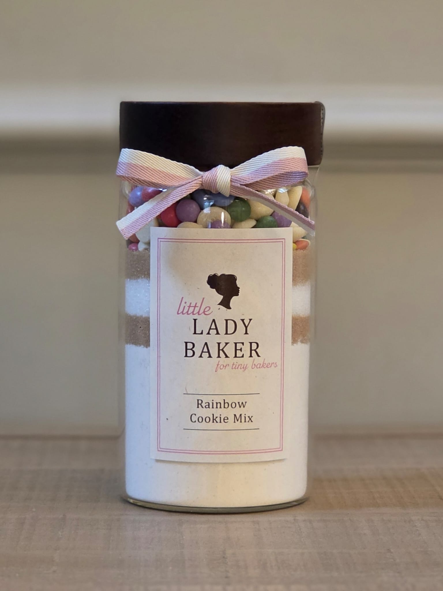 Kids Baking Kit - Rainbow Cookie Mix - Fun Kids Activity - Little Lady Baker